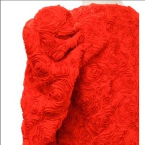 H&M Jackets & Coats - H&M red rose blazer H&M Jackets & Coats - H&M red rose blazer